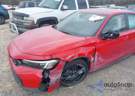 2025 Honda Civic Si Base W/High Performance Summer Tires/ z USA, uszkodzony, nr VIN 2HGFE1E57SH474212